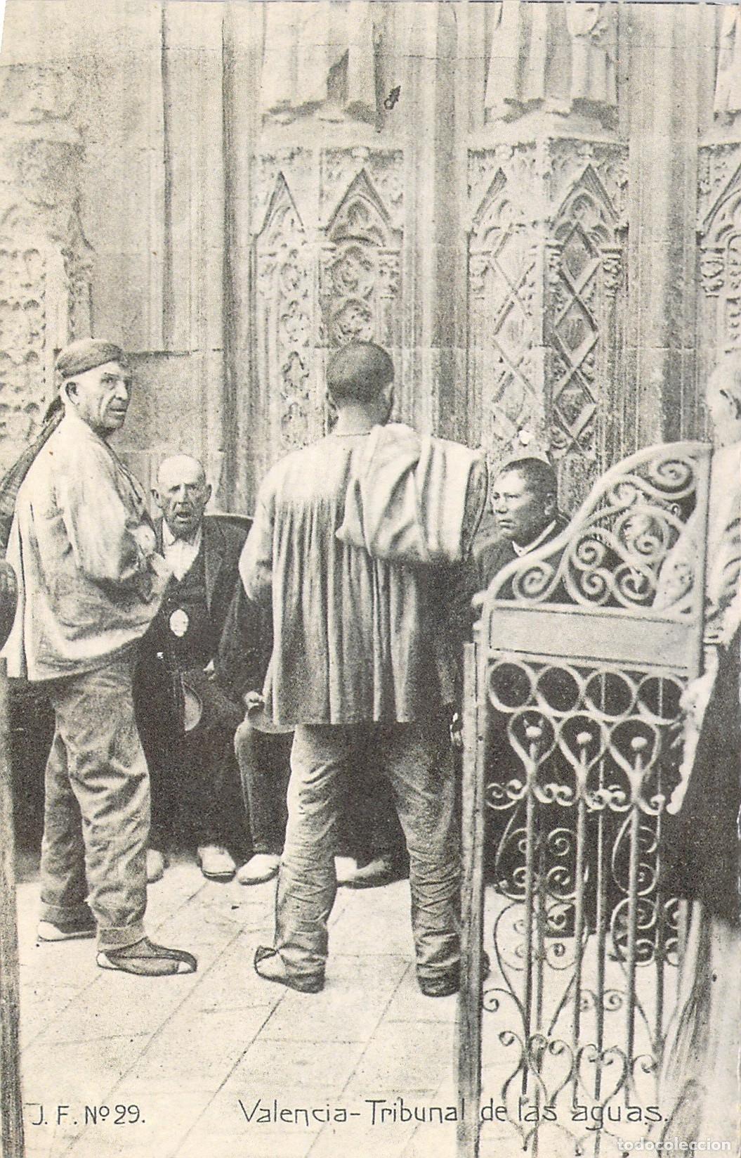 Postales: Postal Valencia Tribunal de las Aguas Colecci&oacute;n Levante-EMV