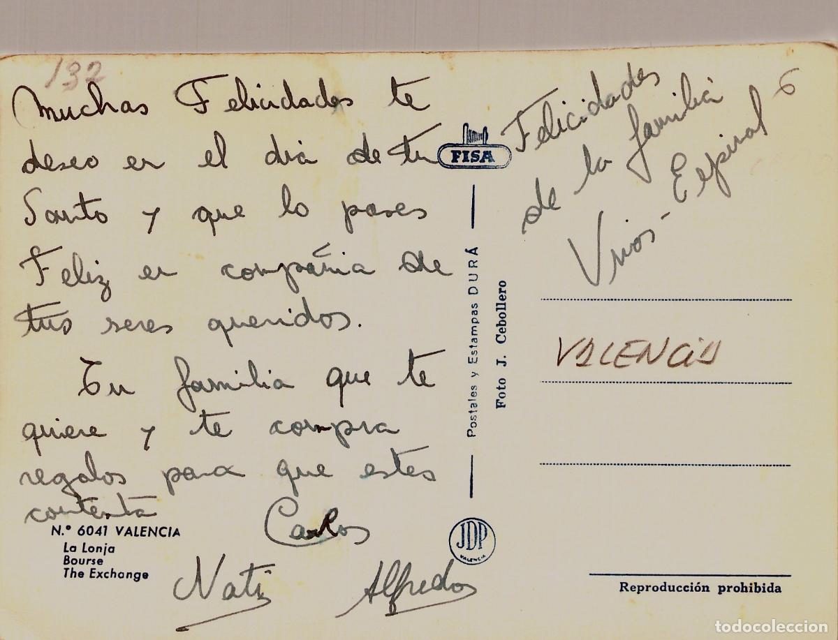 Postales: Postal de la Lonja de la Seda en Valencia - Foto 2