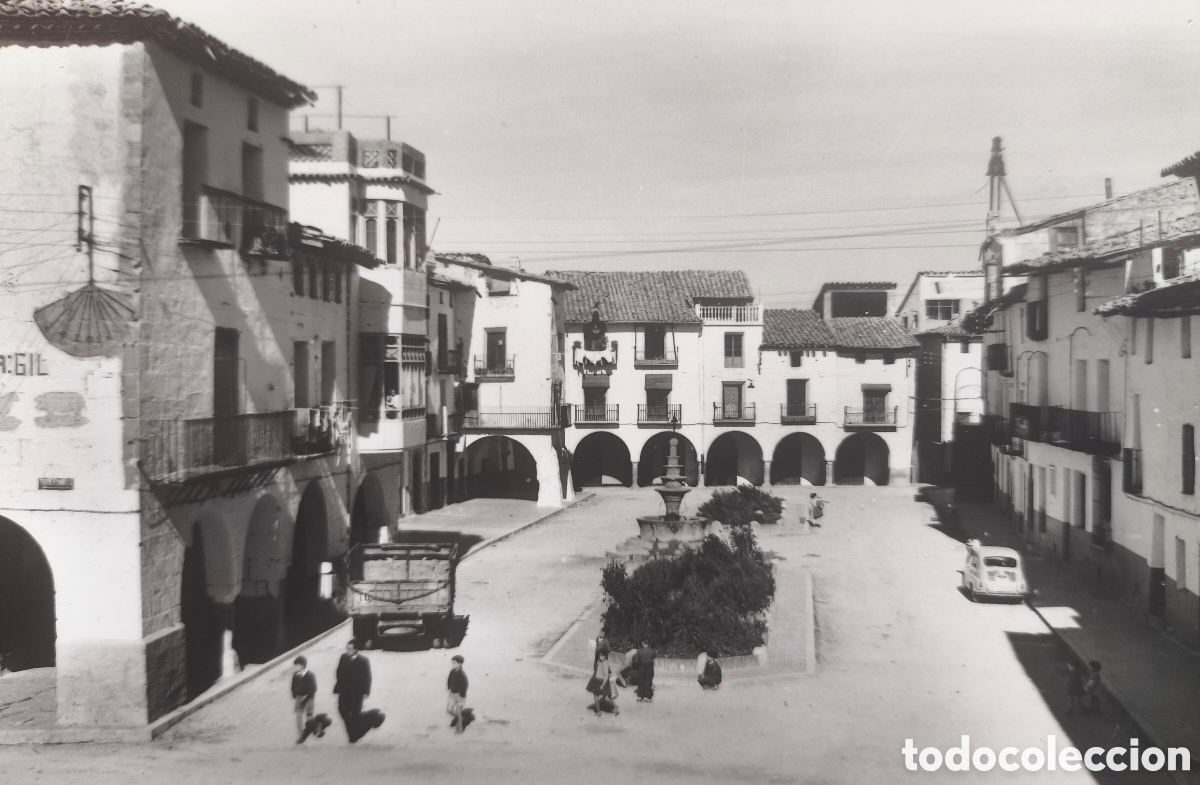 Postales: FORCALL PLA&Ccedil;A MAJOR POSTAL FOTOGR&Aacute;FICA CASTELL&Oacute; C. 1960
