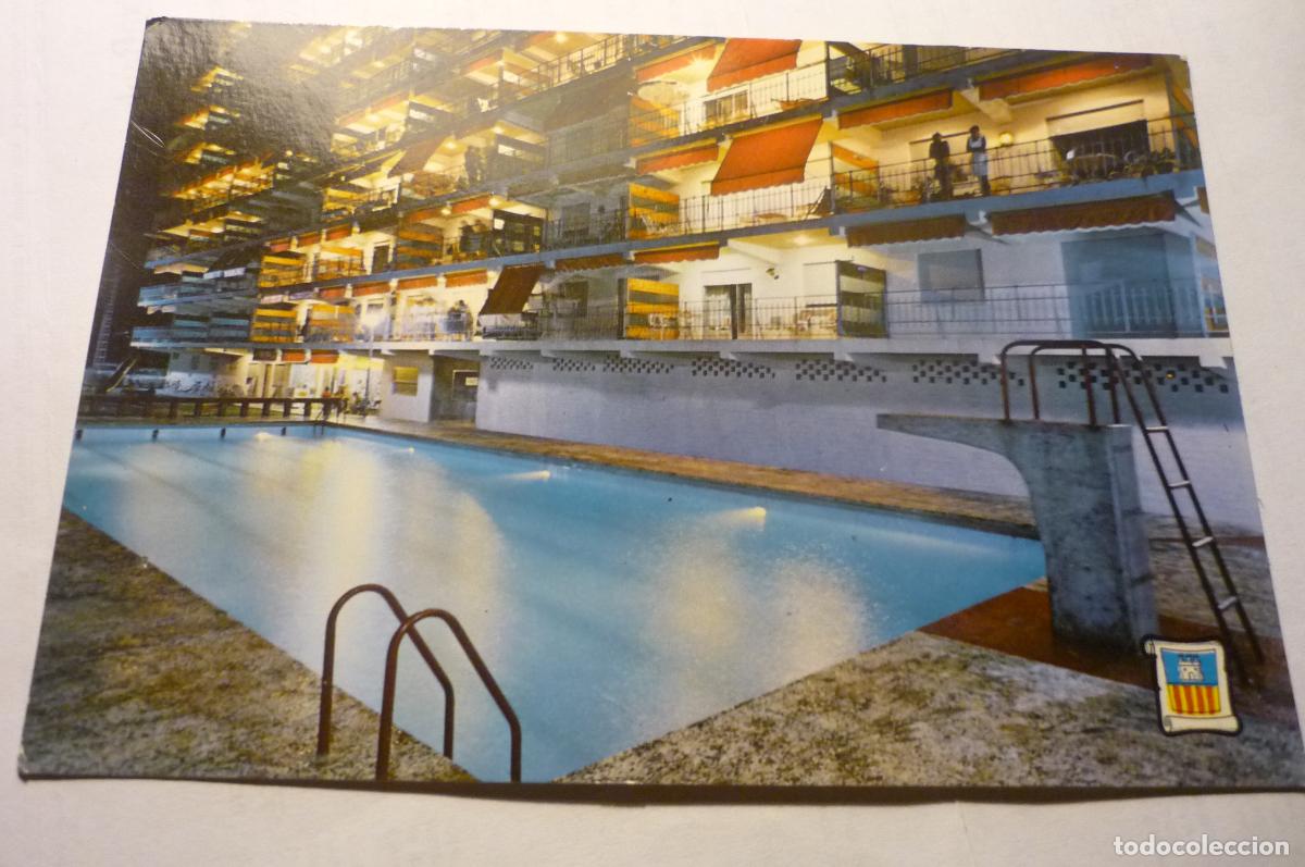 Postales: postal benicasim apartamentos cid piscina