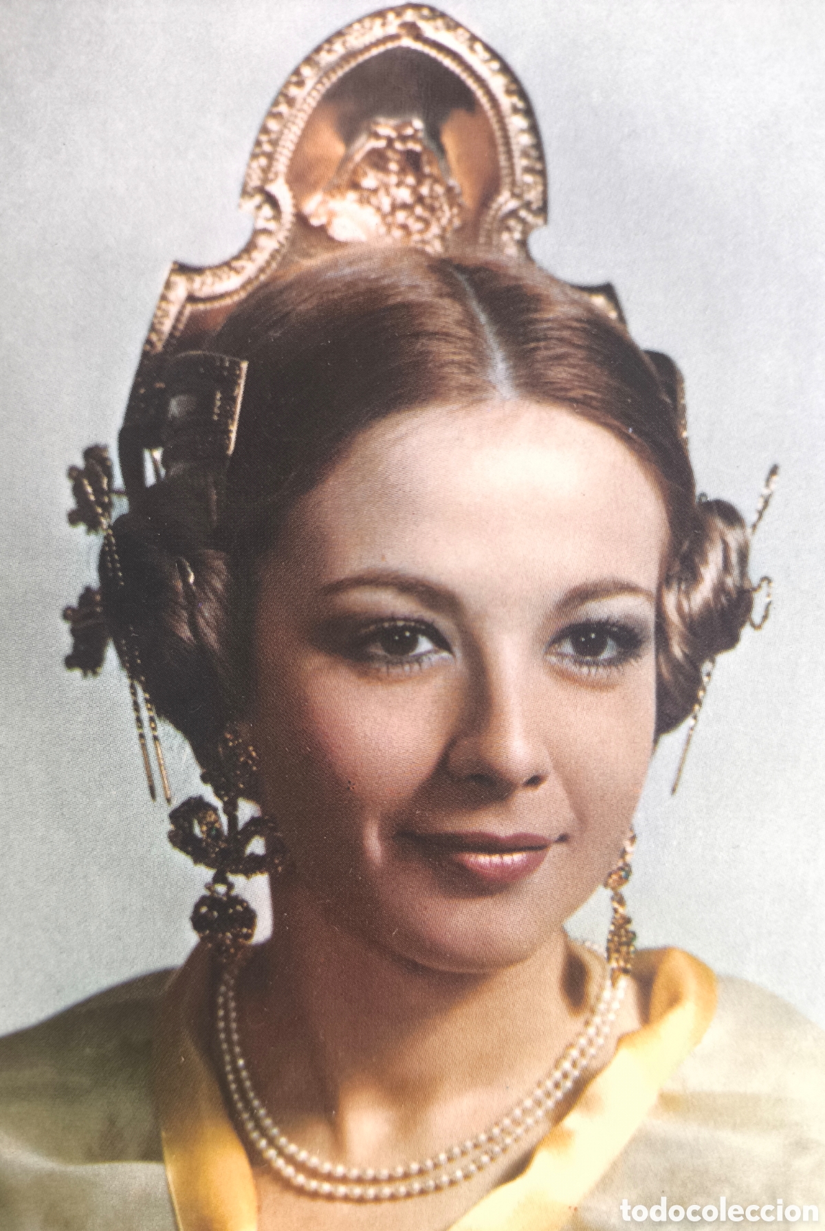 Postales: FALLA PLAZA DEL PILAR ISABEL TENAILLE FALLERA DE HONOR POSTAL 1978