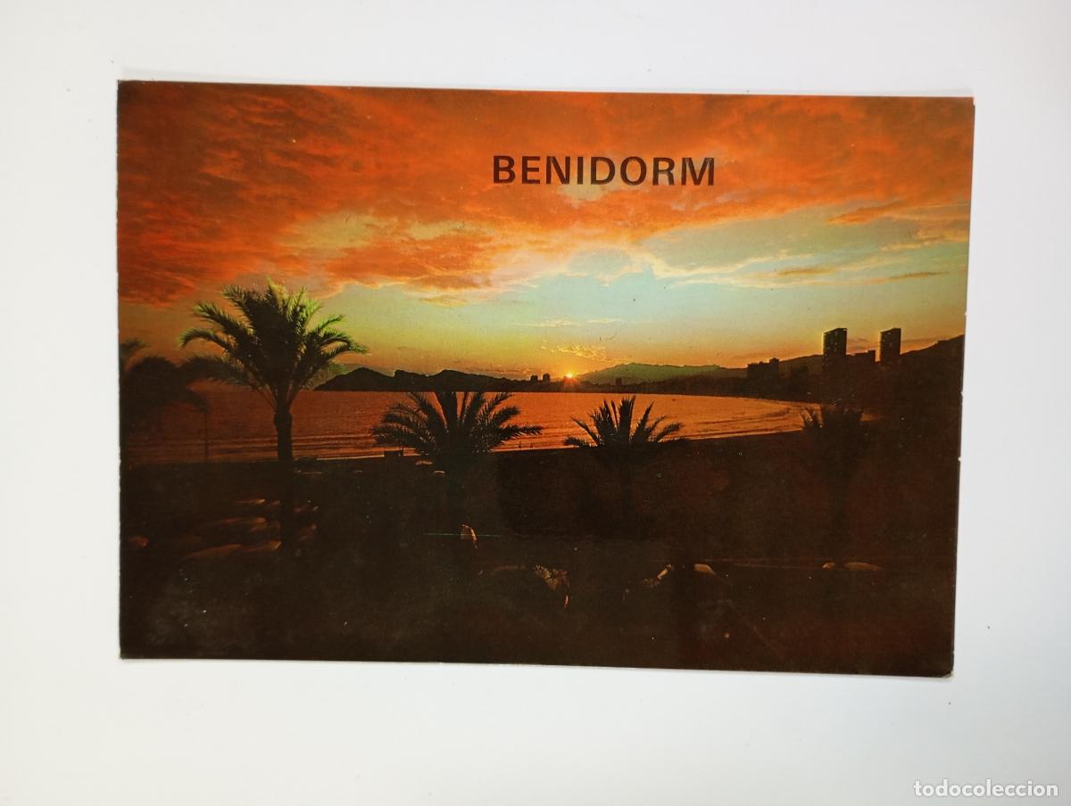 Postcards: POSTAL DE BENIDORM. PUESTA DE SOL. TDKP28Z4