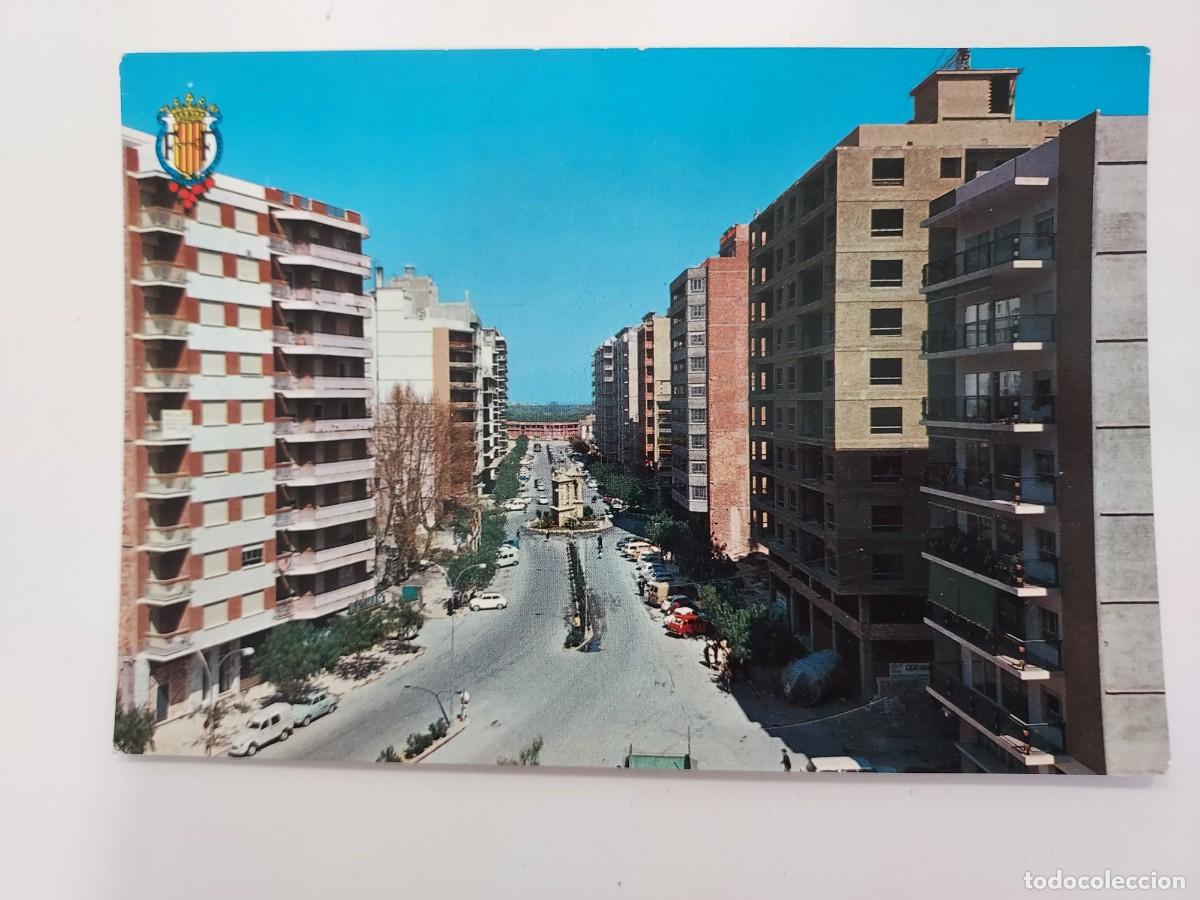 Postales: POSTAL ALCIRA AVENIDA SANTOS PATRONES. 1970. SIN CIRCULAR. VALENCIA