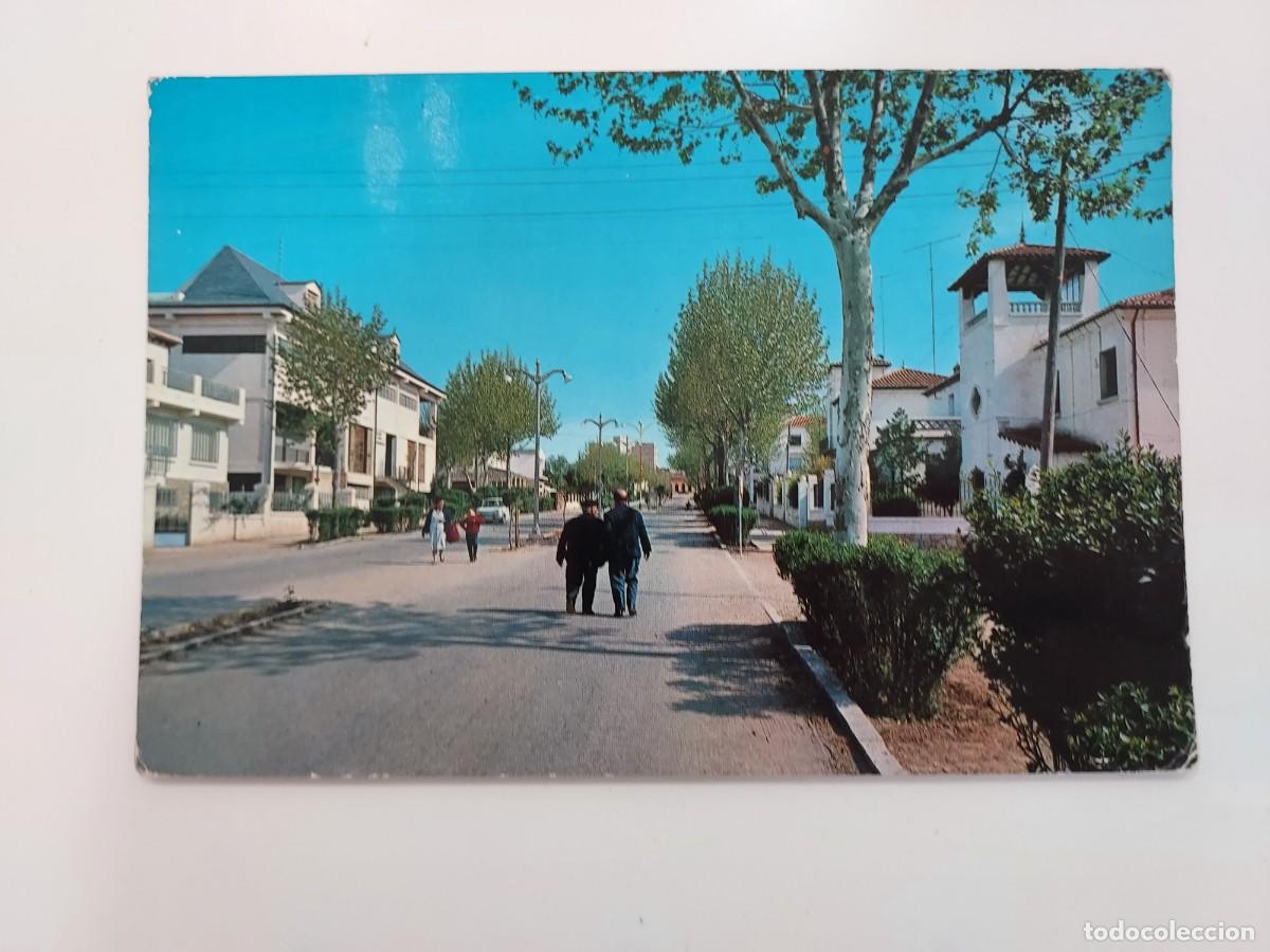 Postales: POSTAL REQUENA AVENIDA DE LAMO DE ESPINOSA. 1970. ESCRITA. VALENCIA