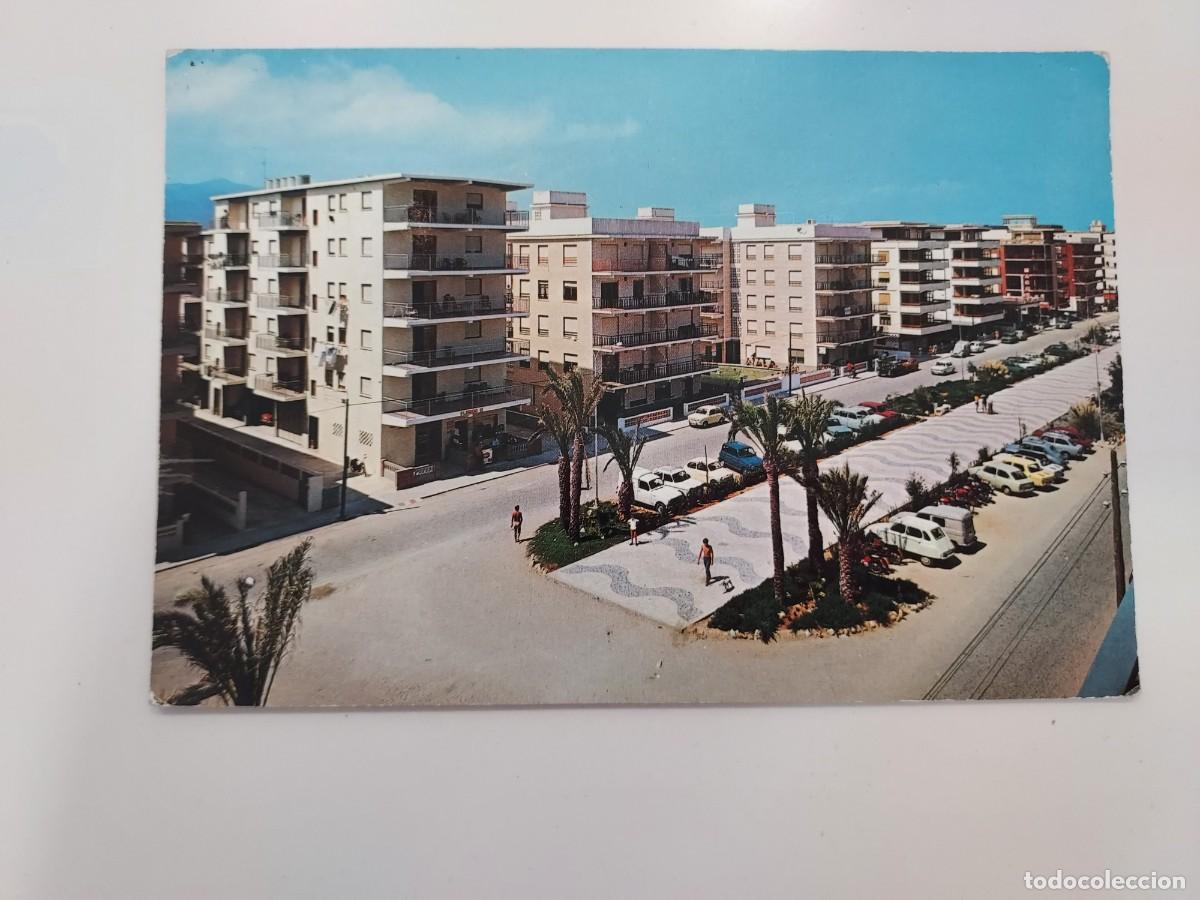 Postales: POSTAL TABERNES DE VALLDIGNA PASEO. 1974. SIN CIRCULAR. VALENCIA