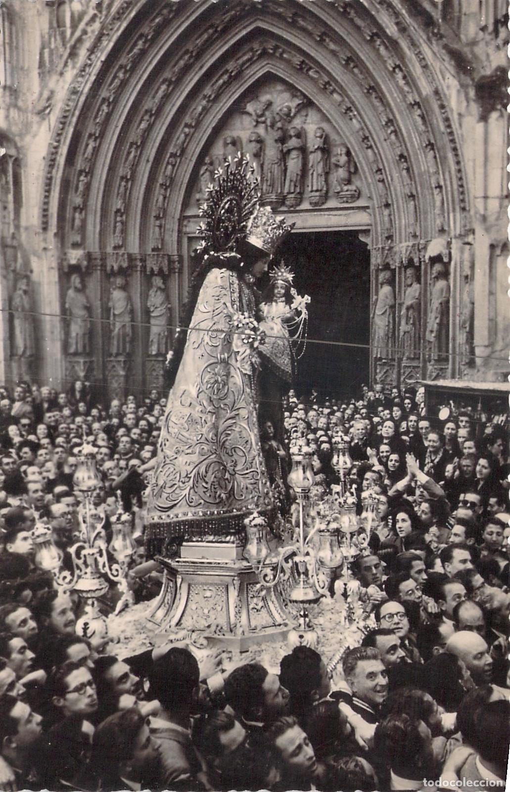 Postales: Postal Traslado de la Virgen de los Desamparados Valencia