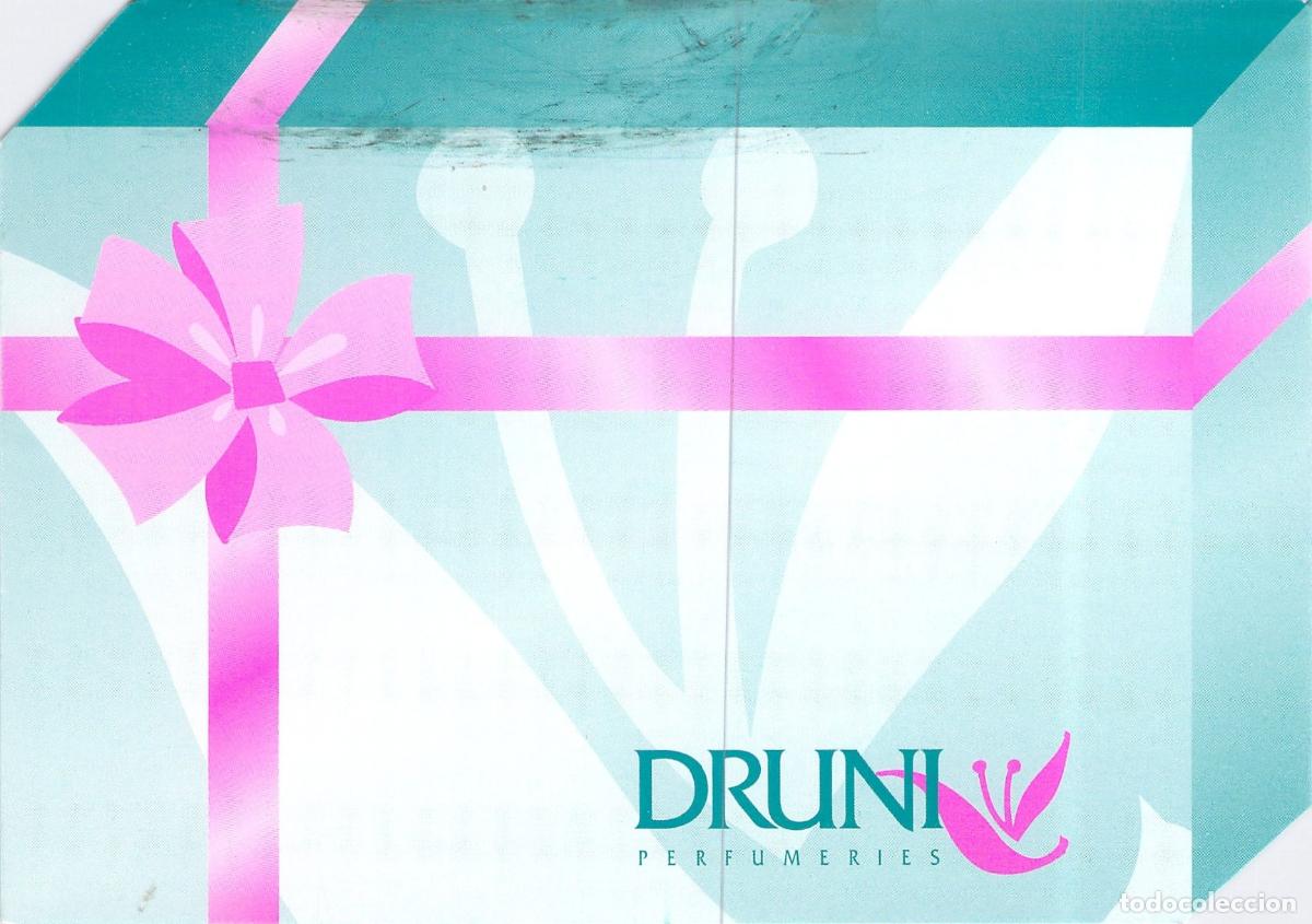 Postales: Postal Publicitaria Druni Perfumeries Regalo Gratis Mislata Valencia