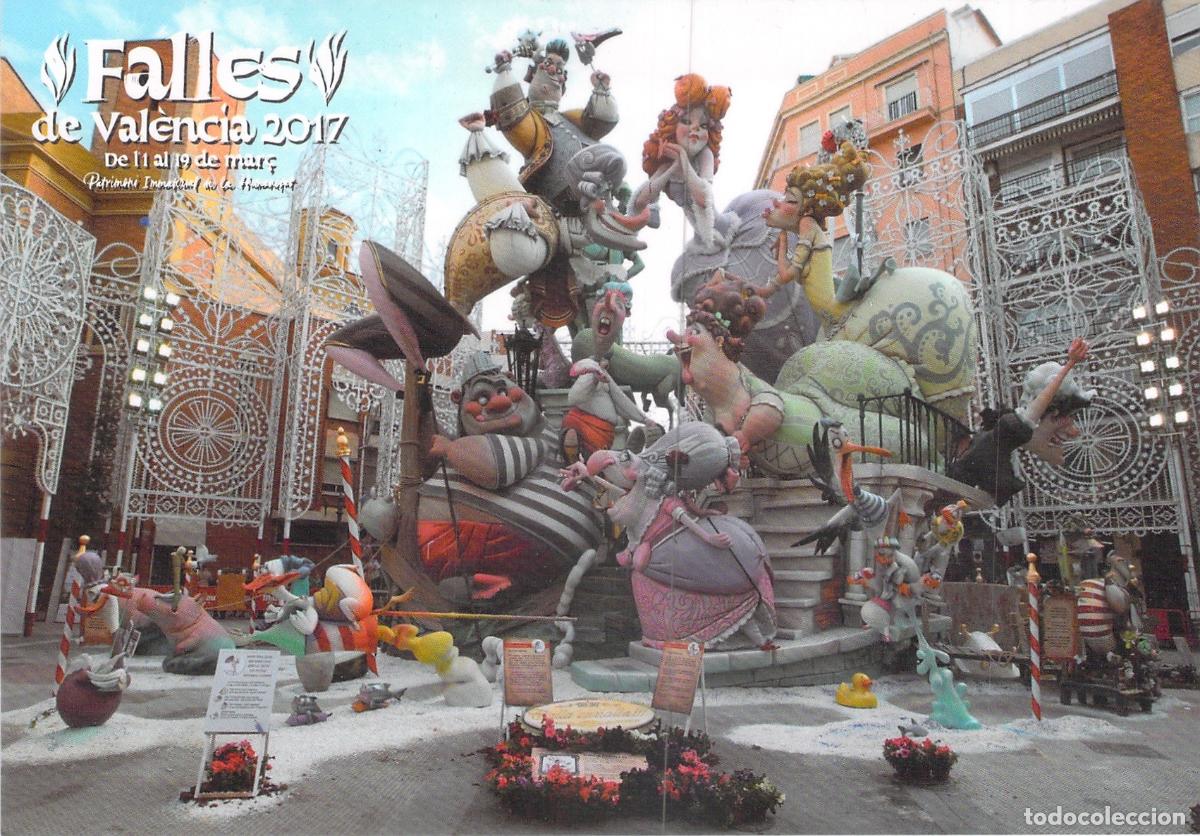 Postales: Postal Fallas de Valencia Monumento Primer Premio Secci&oacute;n Especial