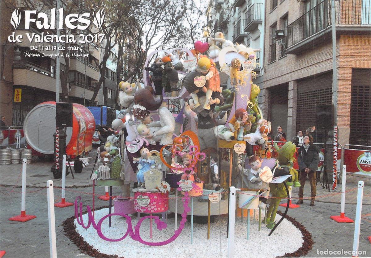 Postales: Postal de las Fallas de Valencia Monumento Infantil Na Jordana