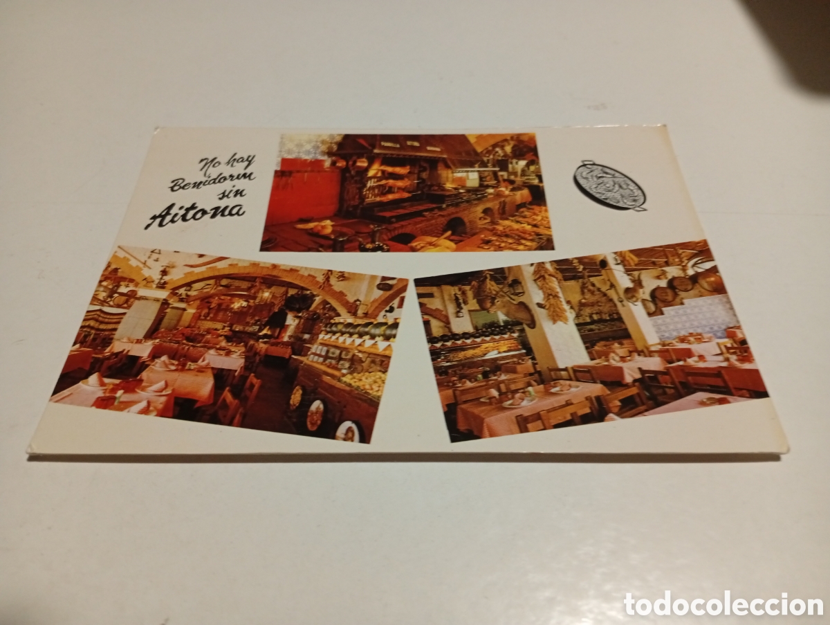 Postales: Postal restaurante Aitona, Benidorm
