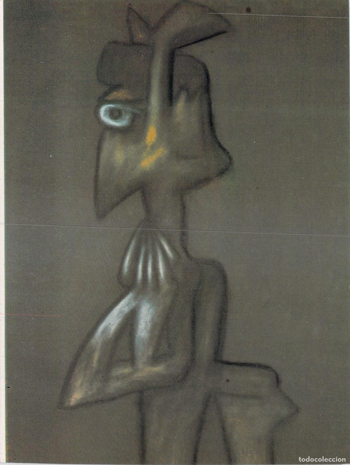 Postales: Postal Arte Roberto Matta - Personaje Impenitente - Colecci&oacute;n Alicante