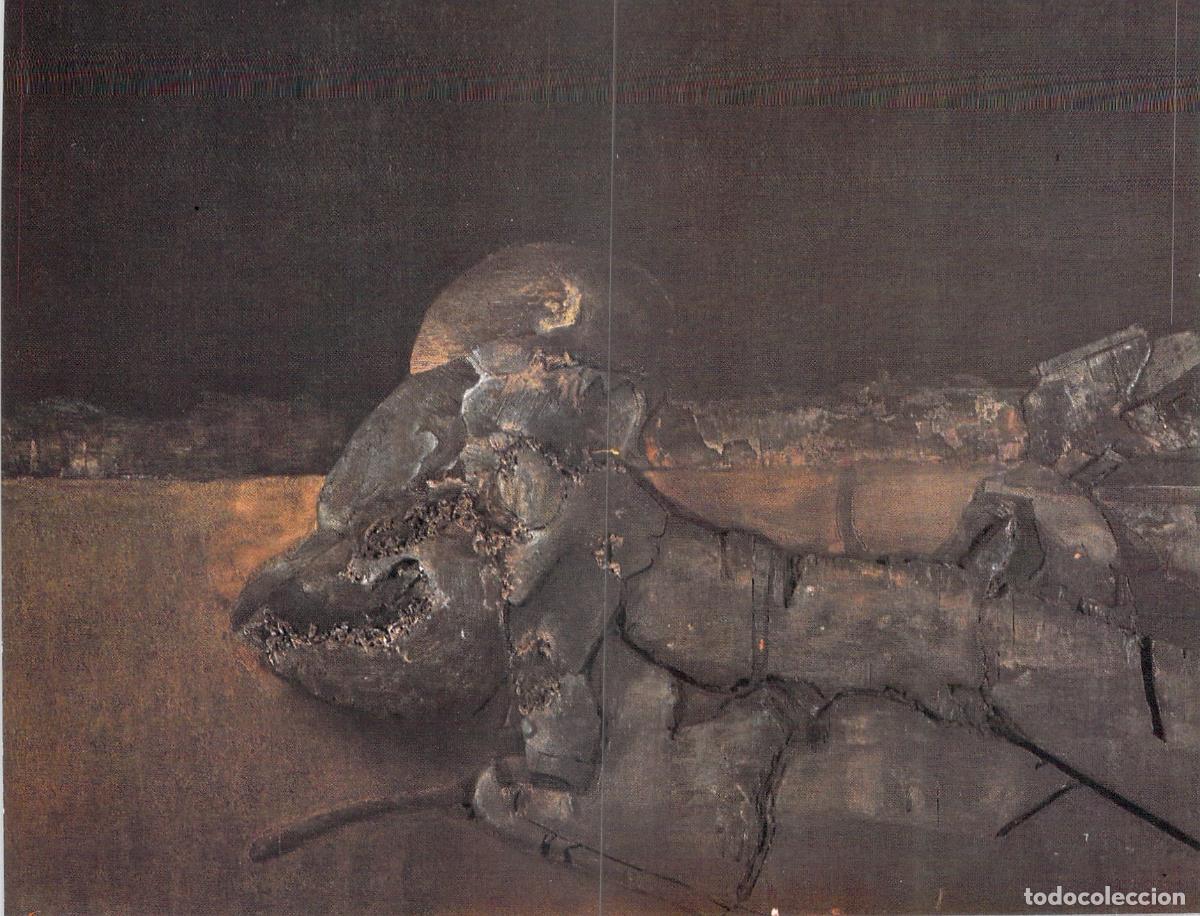 Postales: Postal de Arte Abstracto Lucio Mu&ntilde;oz Recuerdos de Siljus