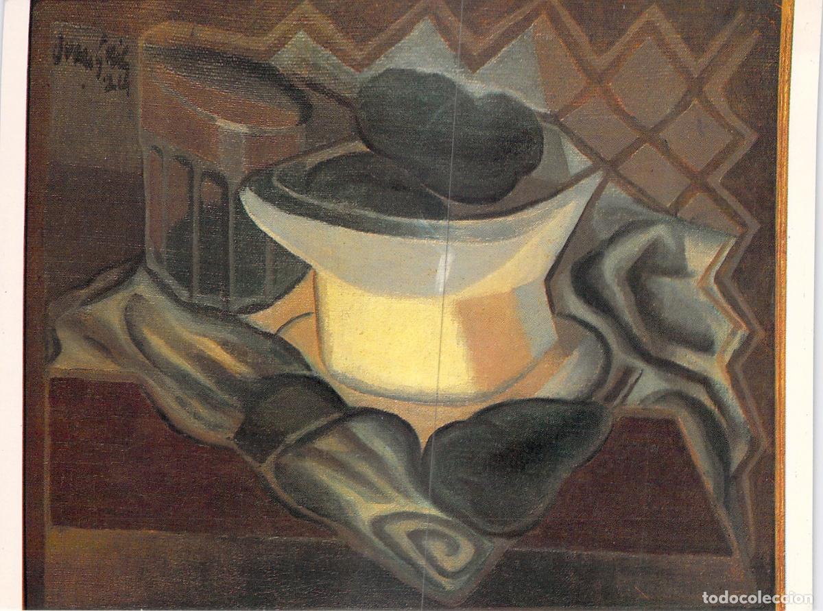 Postales: Postal de Arte Juan Gris Naturaleza Muerta con Servilleta