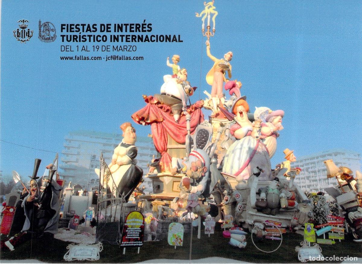 Postales: Postal Falla Pediatra Jorge Com&iacute;n Valencia Primer Premio