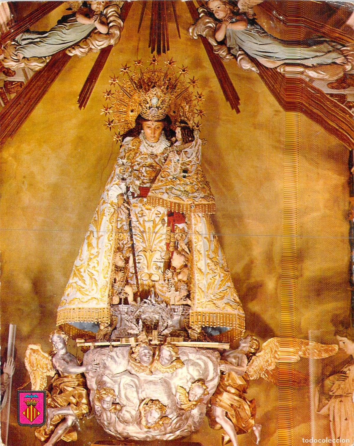 Postales: Postal de Nuestra Se&ntilde;ora de los Desamparados de Valencia