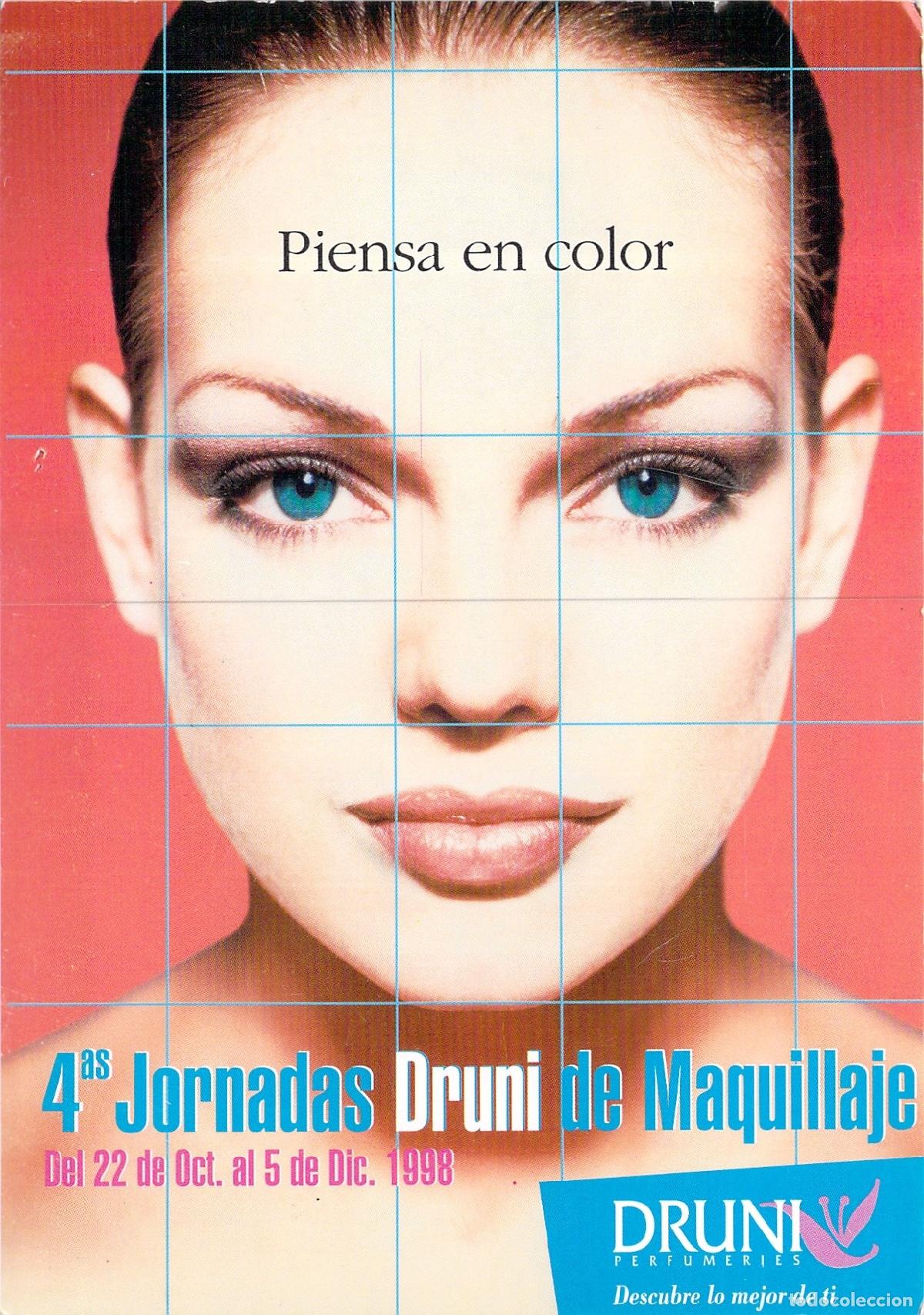 Postales: Postal Publicitaria Druni 4as Jornadas de Maquillaje