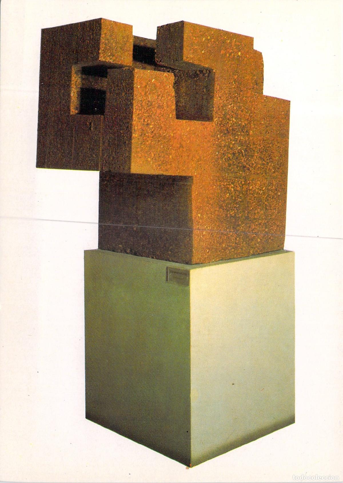 Postales: Postal Escultura Eduardo Chillida Colecci&oacute;n Arte Siglo XX Alicante