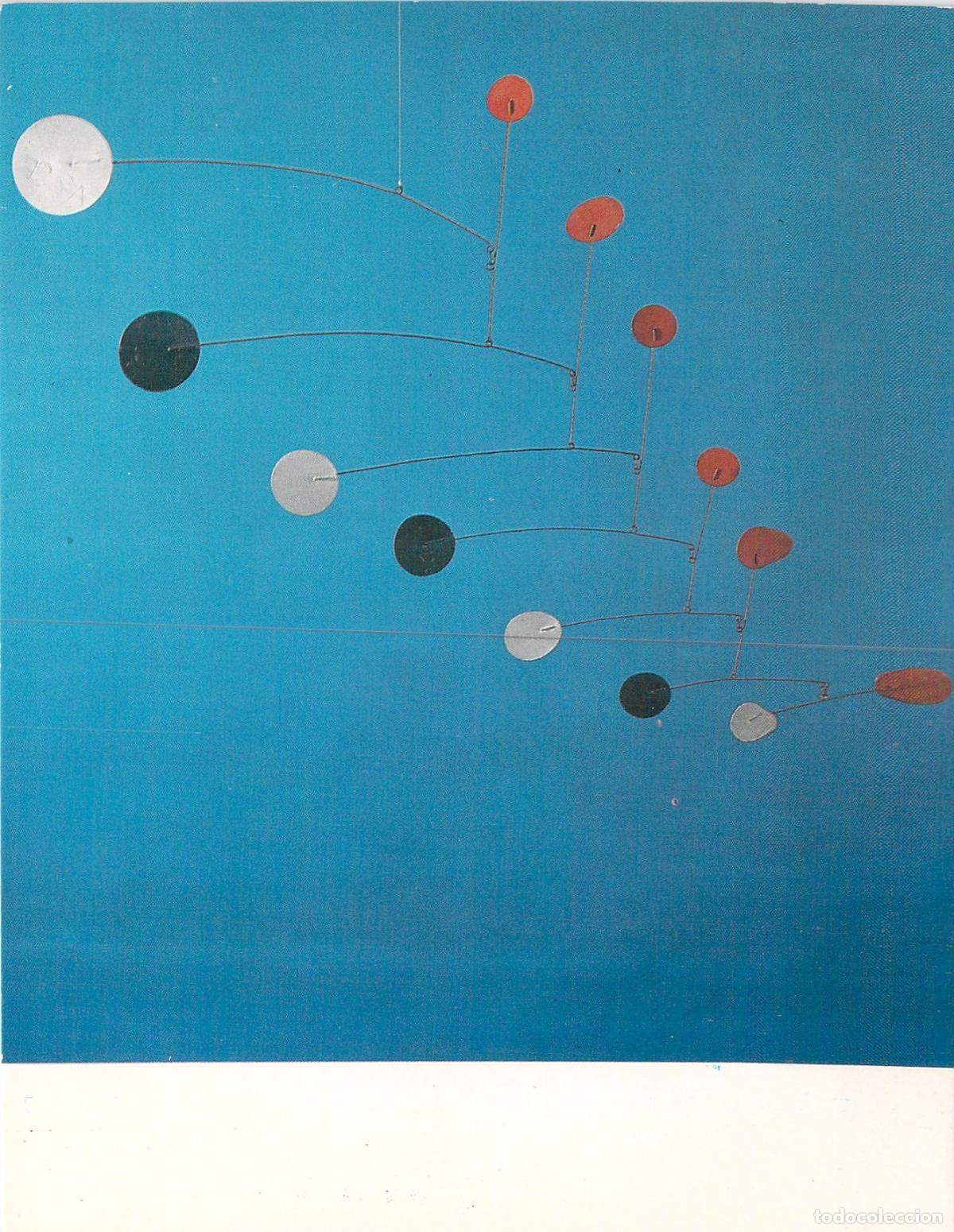 Postales: Postal de Alexander Calder - Escultura M&oacute;vil Typographie