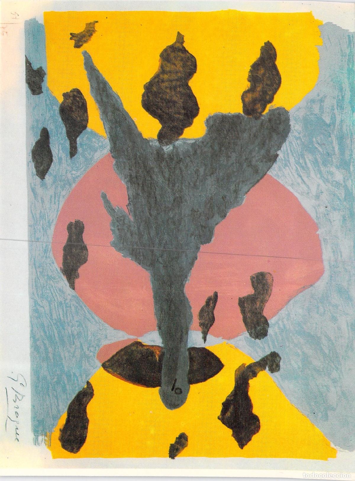 Postales: Postal Georges Braque - Obra Exinixe - Colecci&oacute;n Arte Siglo XX Alicante