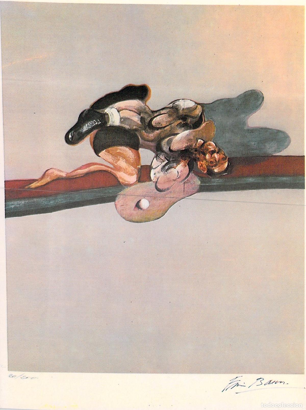Postales: Postal de Arte Francis Bacon El Boxeador Colecci&oacute;n Siglo XX Alicante