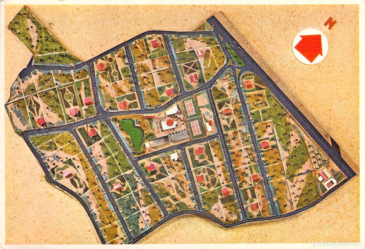 Postales: Postal Maqueta Urbanizaci&oacute;n Huerto La Rabassa, Monserrat, Valencia