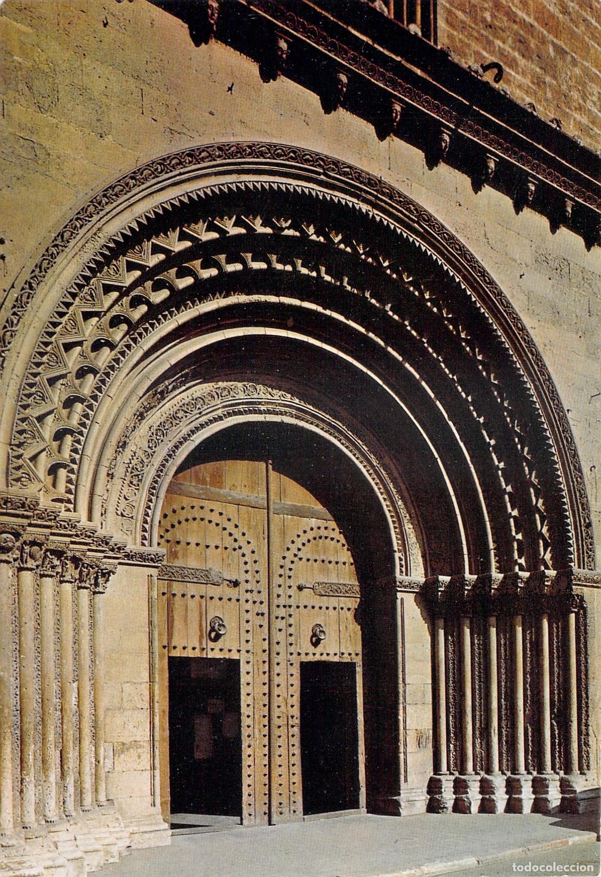 Postales: Postal de la Puerta del Palau de la Catedral de Valencia