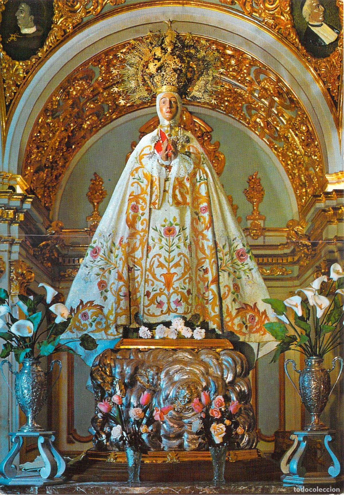 Postales: Postal de la Virgen de la Asunci&oacute;n, Patrona de Elche, Alicante