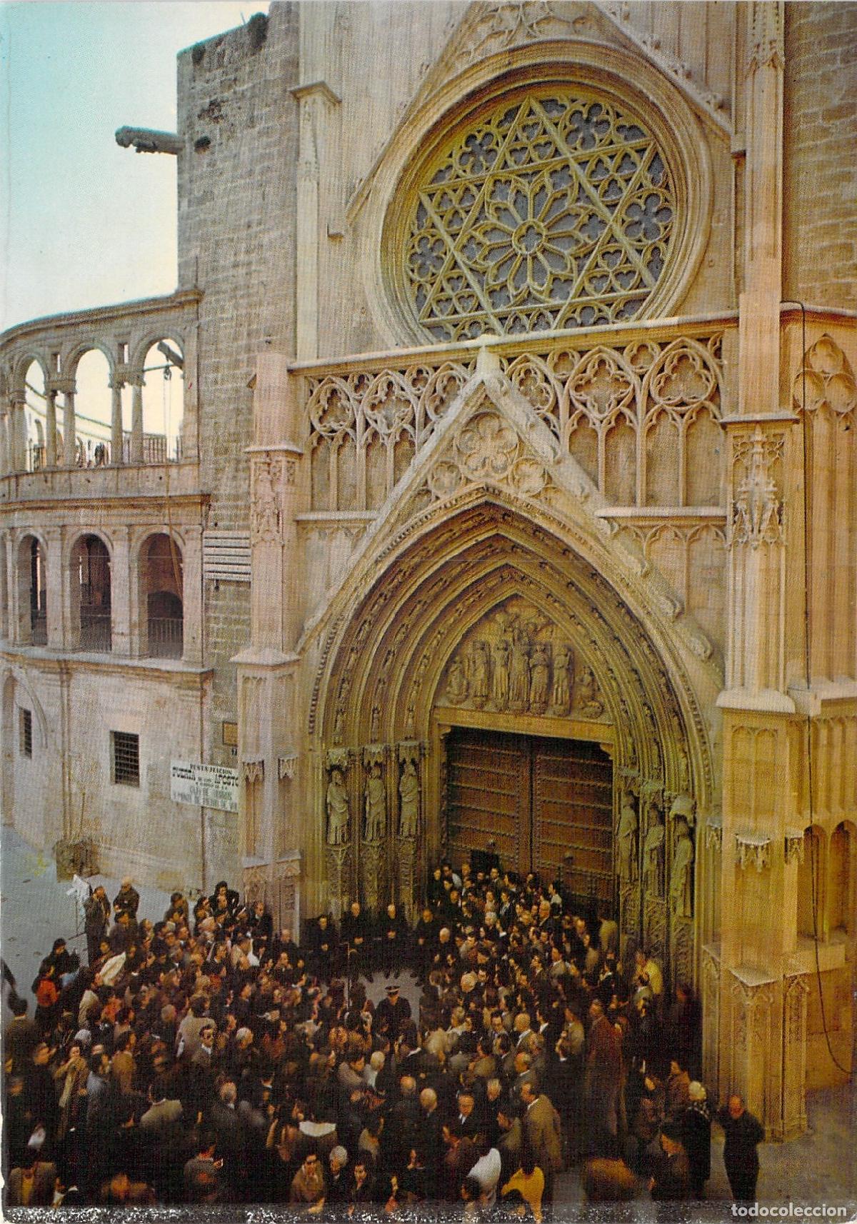 Postales: Postal de Valencia: El Tribunal de las Aguas en la Catedral