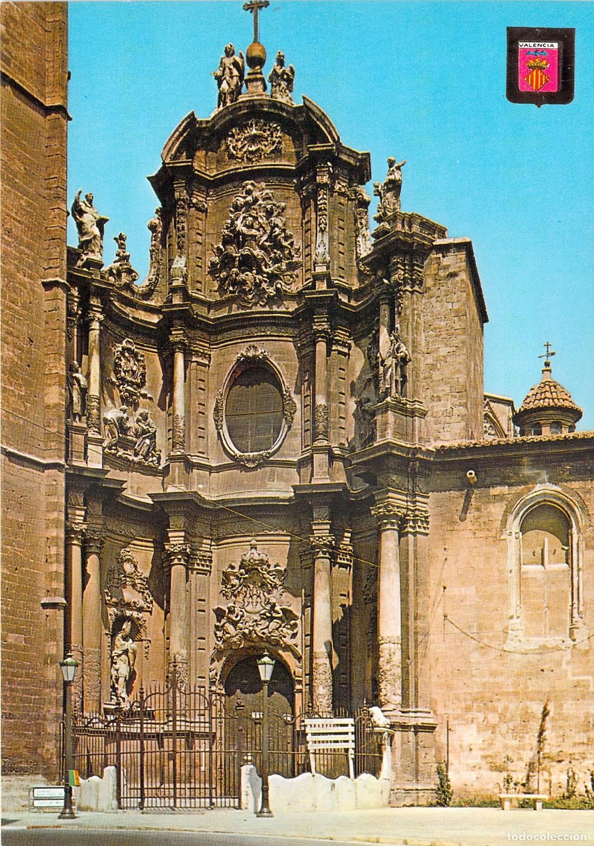 Postales: Postal de la Catedral de Valencia y Puerta de Vergara
