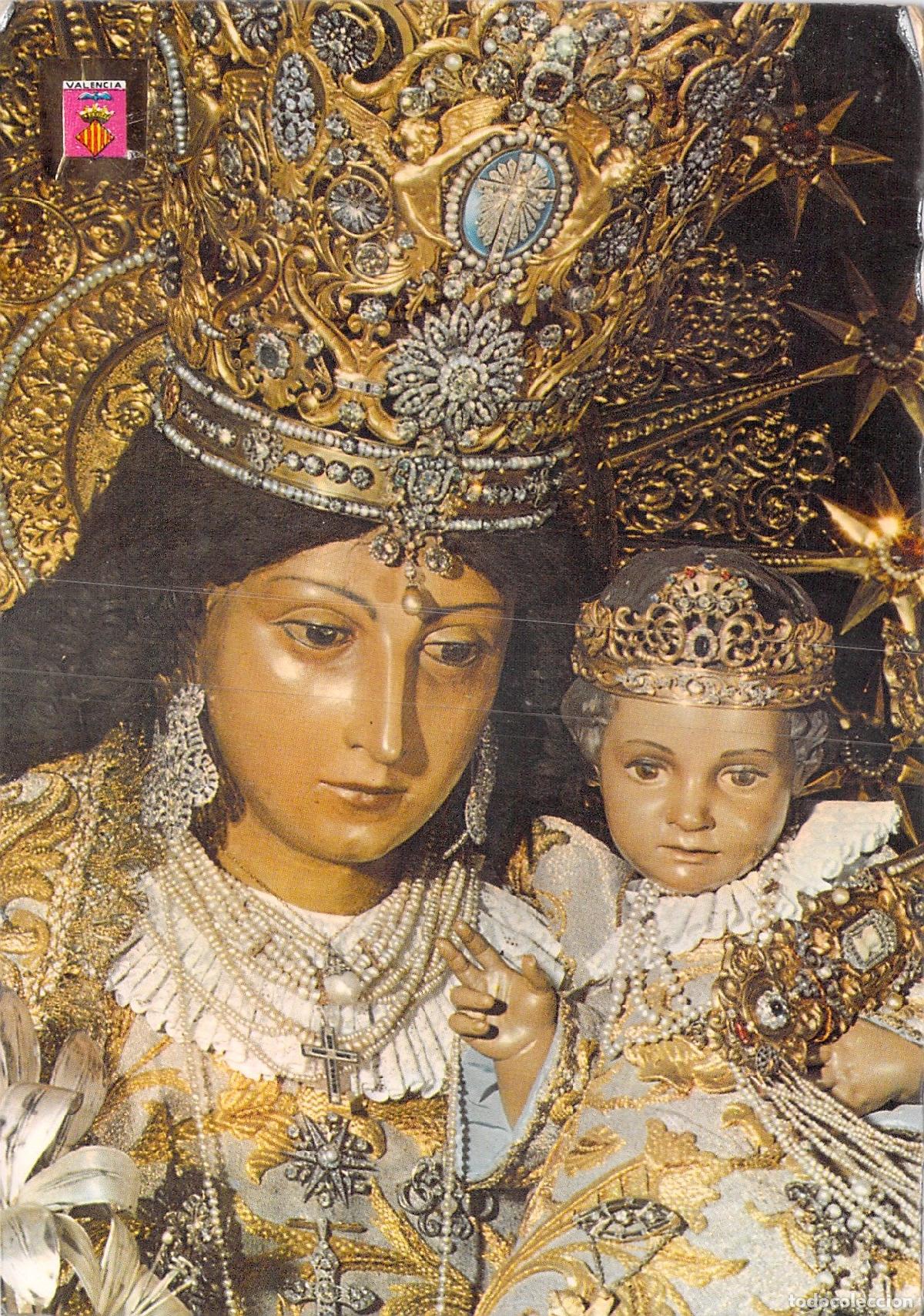 Postales: Postal Valencia Virgen de los Desamparados Patrona de la Regi&oacute;n
