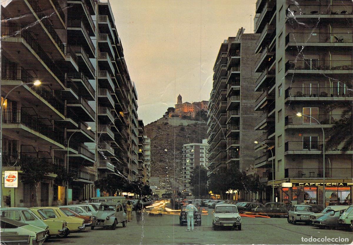 Postales: Postal de Cullera, Valencia: Avenida Peris Mencheta con Edificios