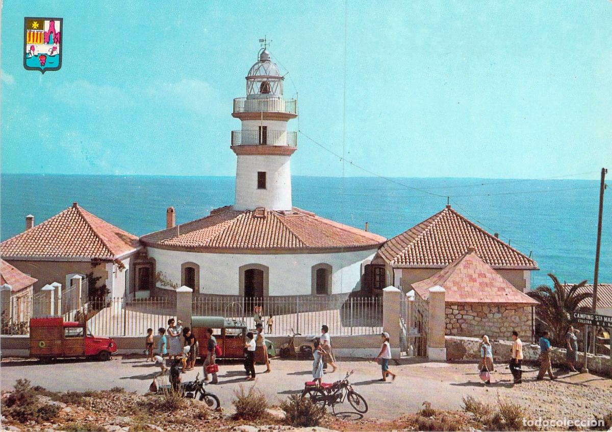 Postales: Postal de Cullera, Valencia - El Faro y Paisaje Mar&iacute;timo