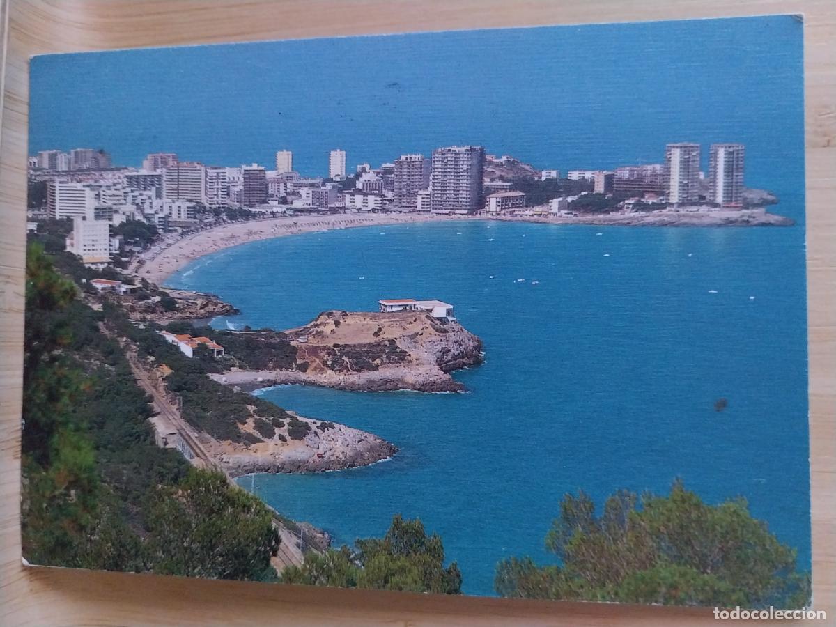 Postales: OROPESA DEL MAR CASTELLON ED ARRIBAS 29 CIRCULADA A&Ntilde;O 1987 ANIMADA