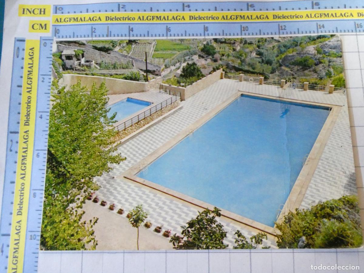 Postales: POSTAL DE VALENCIA. A&Ntilde;O 1966. BOCAIRENTE PISCINA 1 . 1625