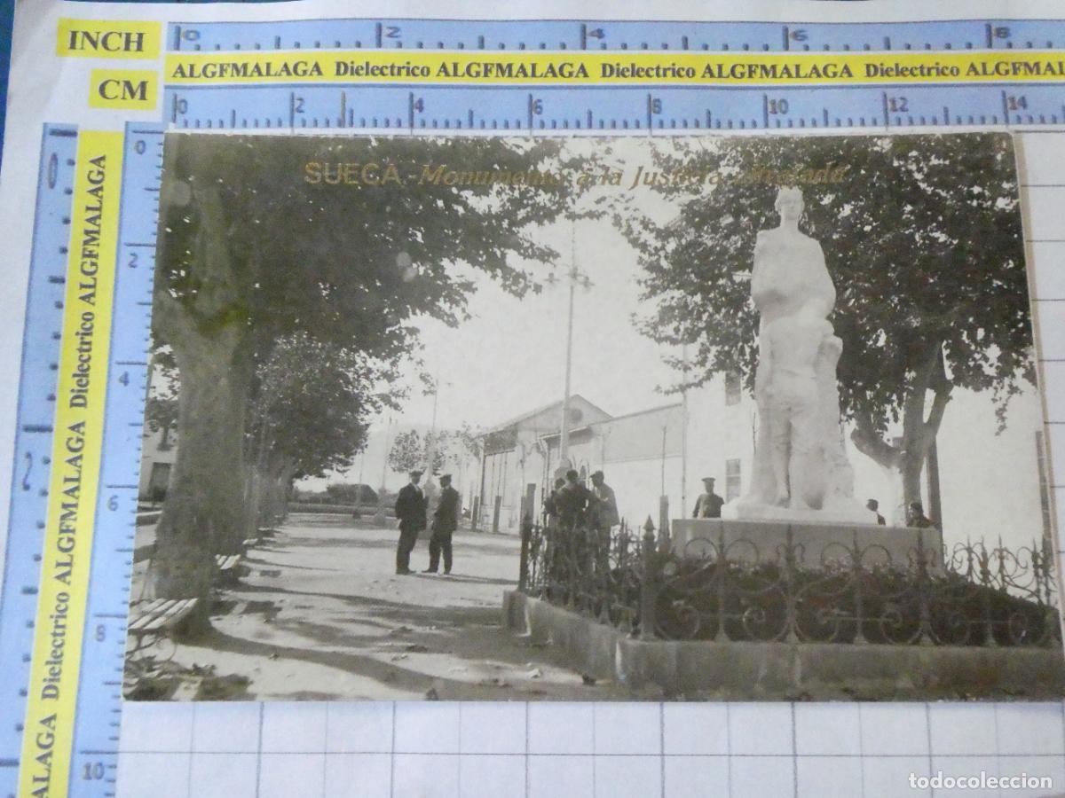 Postales: POSTAL DE VALENCIA. FACS&Iacute;MIL. SUECA MONUMENTO A LA JUSTICIA ULTRAJADA 21 LEVANTE. 1633