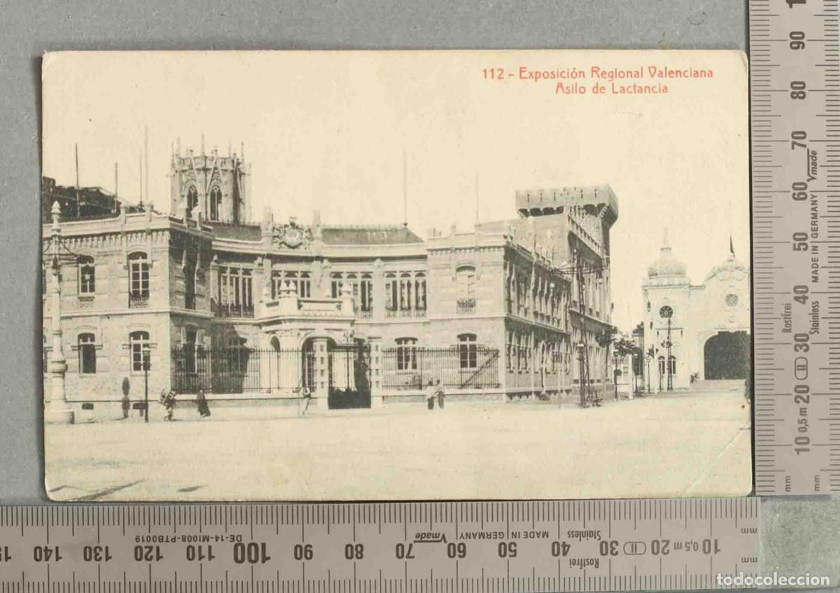Postales: POSTAL. Valencia - Exposici&oacute;n Regional Valenciana - Asilo de Lactancia