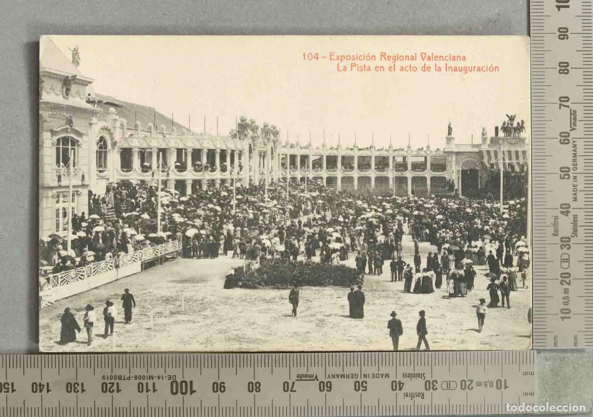 Postales: POSTAL. Exposici&oacute;n Regional Valenciana - La Pista en el acto de la Inauguraci&oacute;n