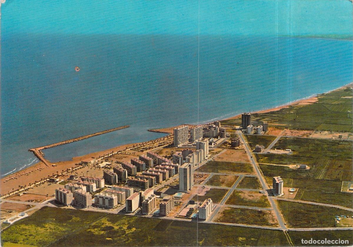 Postales: Postal Vista A&eacute;rea de la Playa de Puebla de Farnals, Valencia
