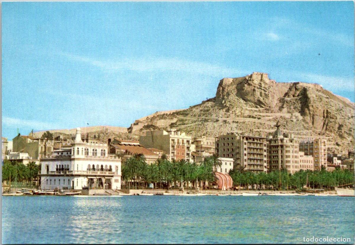 Postkarten: Alicante - Vista parcial - Juquemo 14 - 152x104mm - Edificio en Construcci&oacute;n