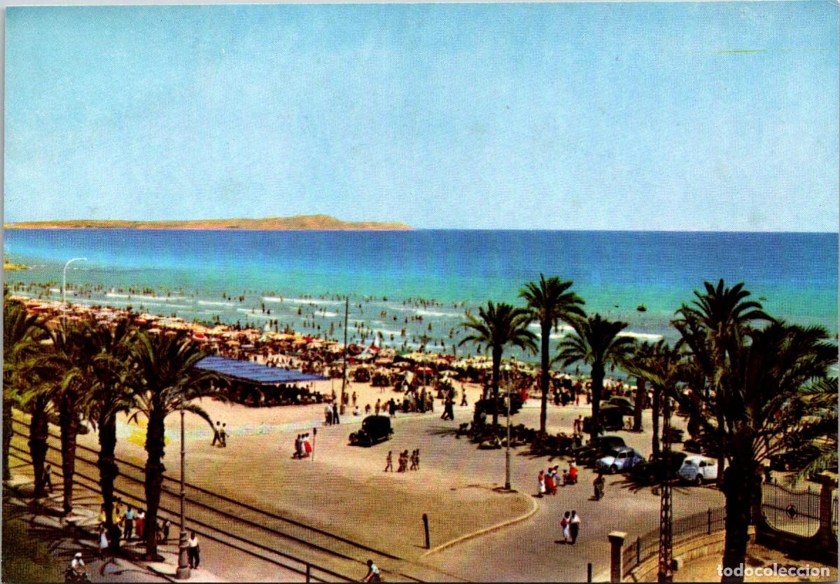 Postales: Alicante - Playa del Postiguet - Juquemo 26 - 153x105mm