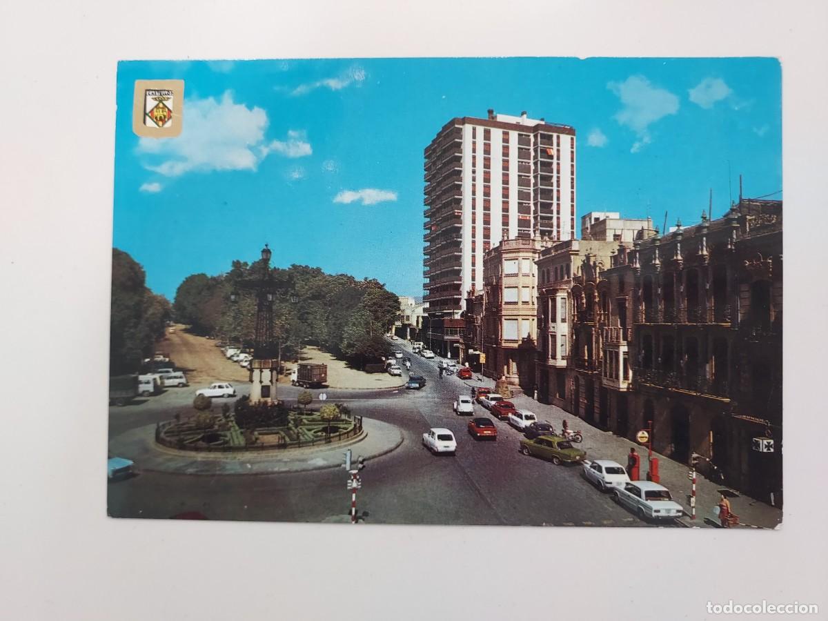 Postales: POSTAL CASTELLON PARQUE DE LA RIBALTA. 1975. ESCRITA. CASTELLON