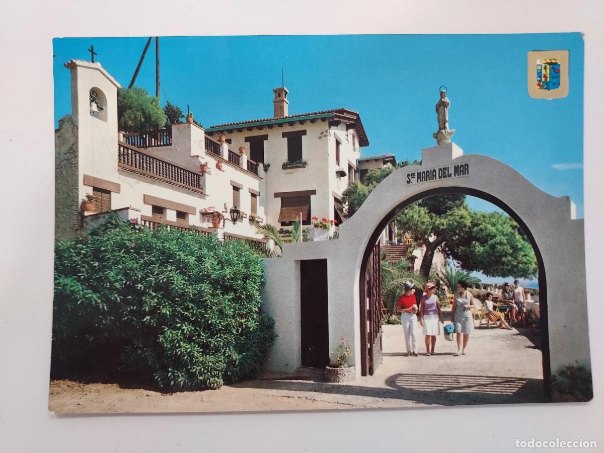 Postales: POSTAL BENICASIM LAS VILLAS RESIDENCIA STA MARIA DEL MAR. 1968. SIN CIRCULAR. CASTELLON