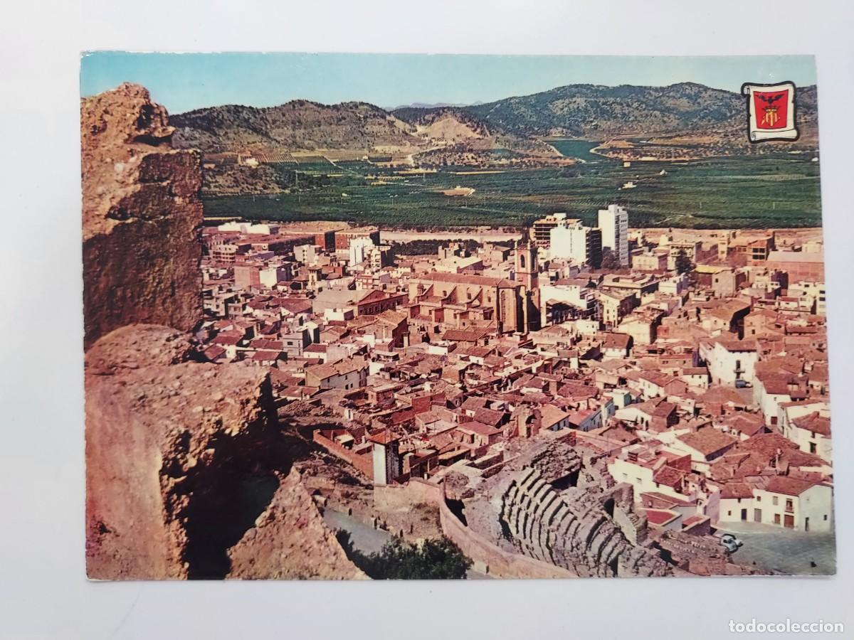 Postales: POSTAL SAGUNTO TEATRO ROMANO MURALLAS. 1970. SIN CIRCULAR. VALENCIA