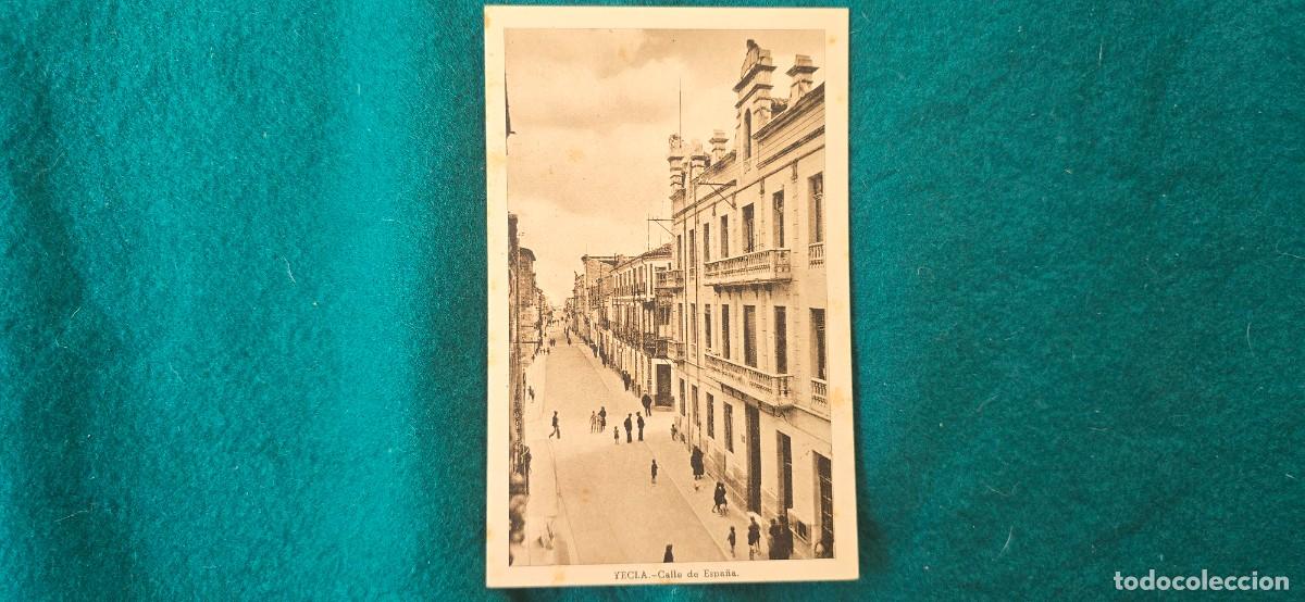 Postales: POSTAL YECLA (1930s) CALLE DE ESPA&Ntilde;A - VALENCIA