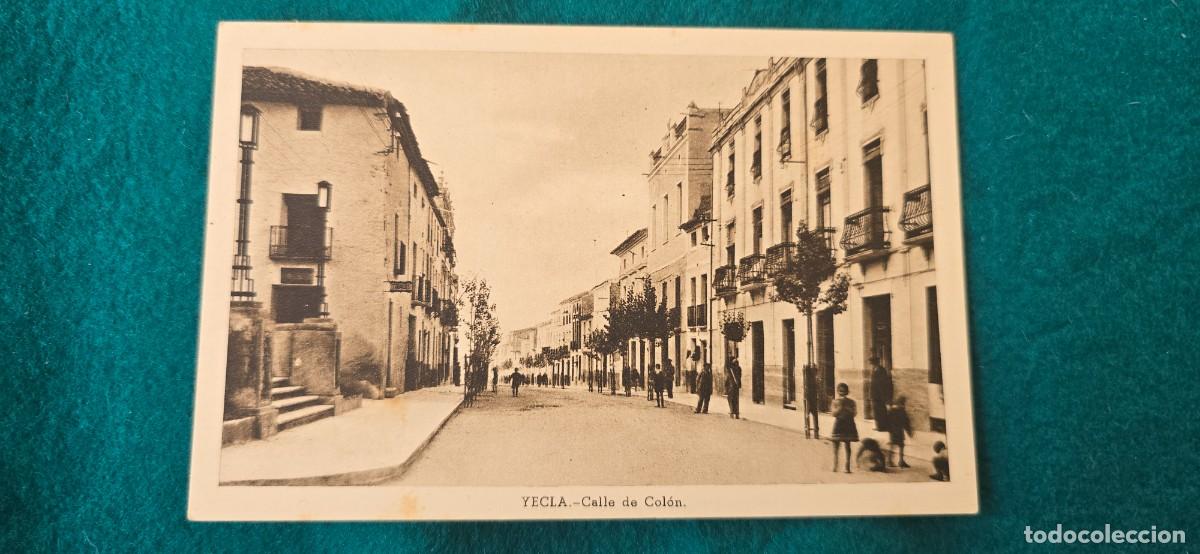 Postales: POSTAL YECLA (1930s) CALLE DE COLON - VALENCIA