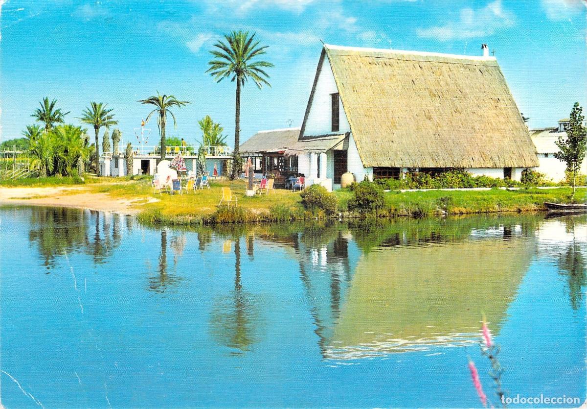 Postales: Postal El Palmar Valencia Camping y Barraca Tradicional