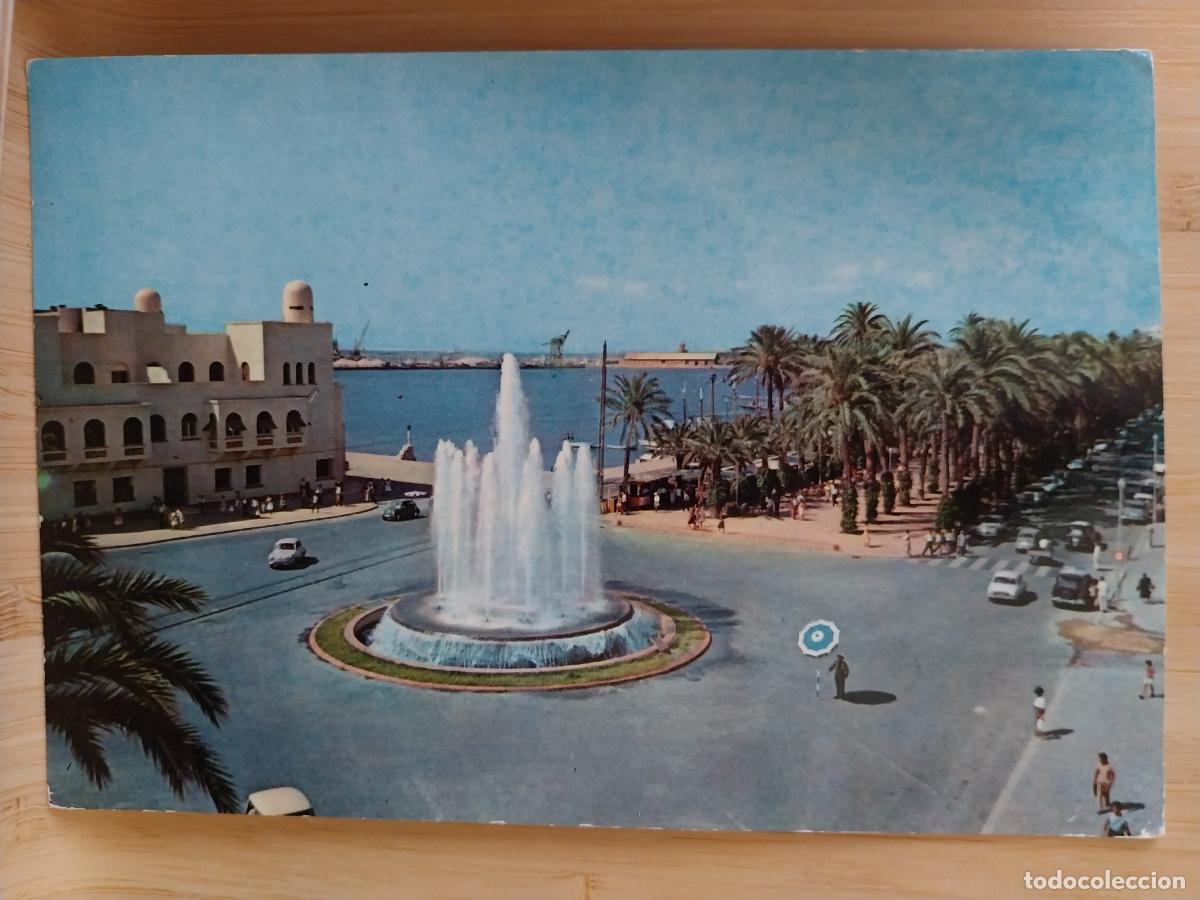 Postales: FUENTE LUMINOSA ALICANTE ED CAMPA&Ntilde;A PUIG SERIE II 6537 CIRCULADA A&Ntilde;O 1963