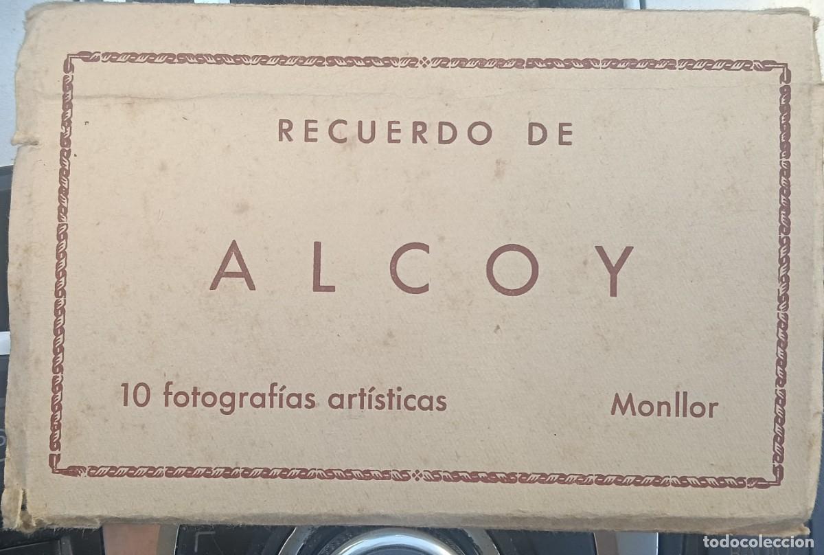 Postales: ALCOY 10 POSTALES FOTOGRAFIAS ARTISTICAS DE MONLLOR SERIE COMPLETA