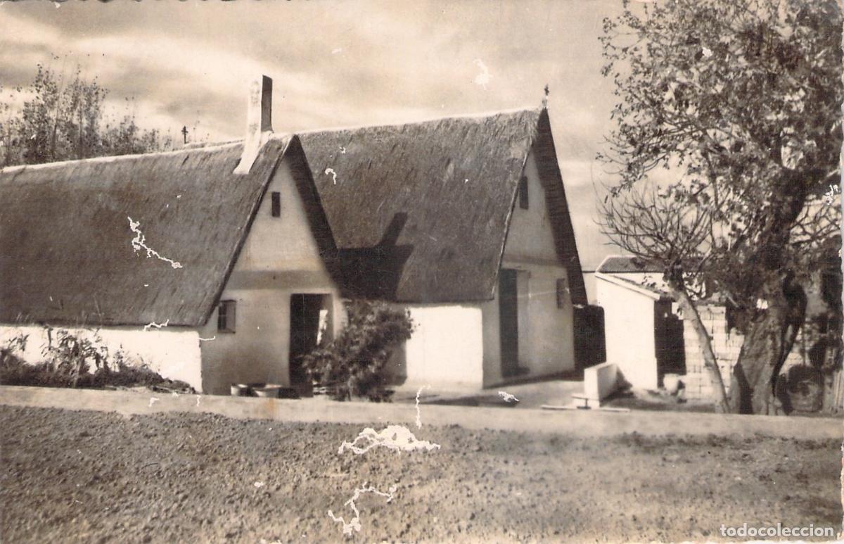 Postales: Postal de Barracas en la Huerta de Valencia