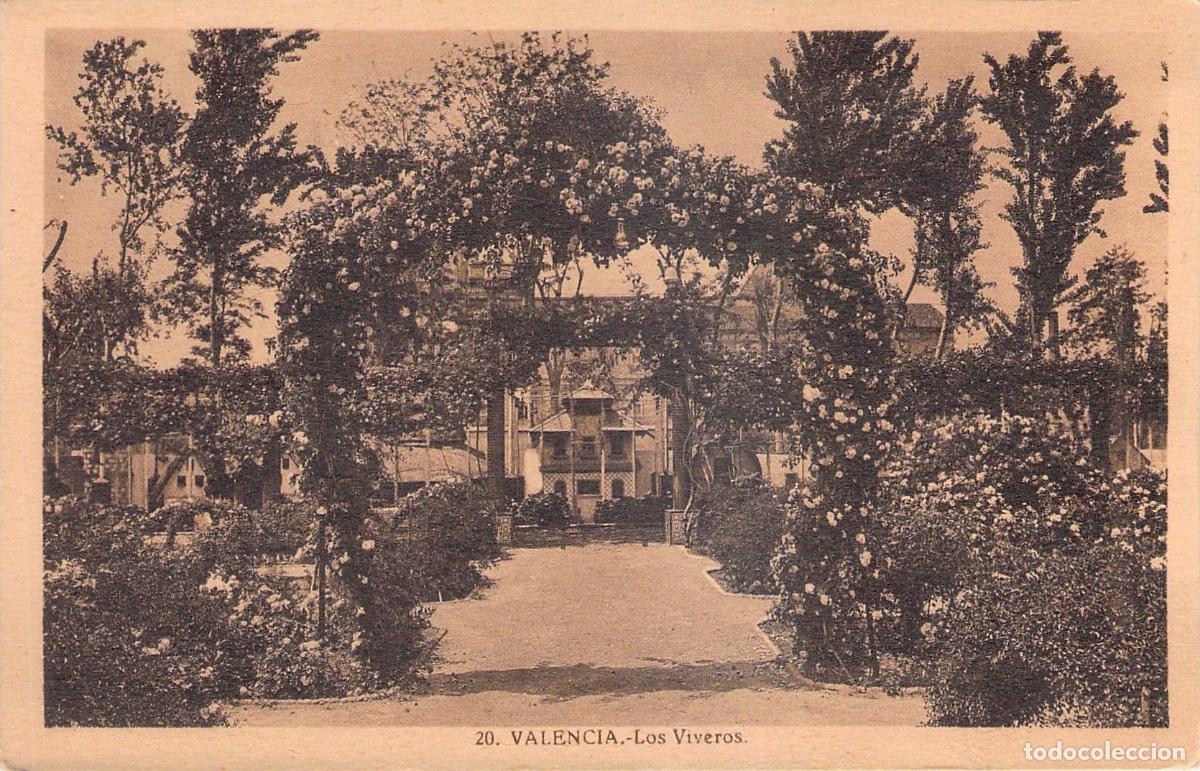 Postales: Postal de Valencia - Jardines de Los Viveros - Fotograf&iacute;a de L. Rois&iacute;n